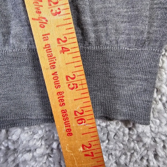Suitsupply‎ Sweater Mens Extra Large Gray Pullover Sweatshirt Merino Wool Casual - Picture 11 of 13
